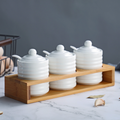 Ceramic Jar for Spices Set of 3 Nestasia