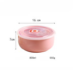 Colorful Bowl With Lid Nestasia