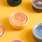 Colorful Bowl With Lid Nestasia