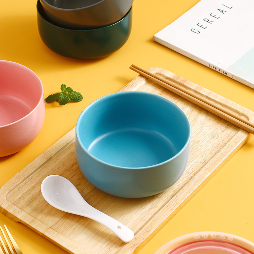 Colorful Bowl With Lid Nestasia