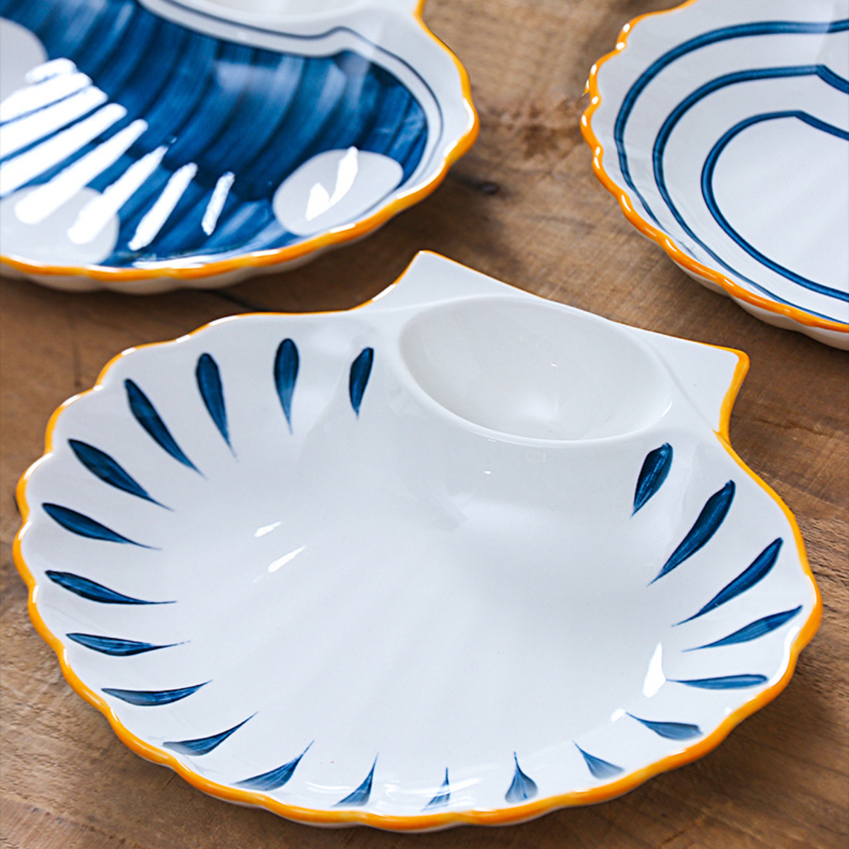 Shell Capri Section Plate Nestasia