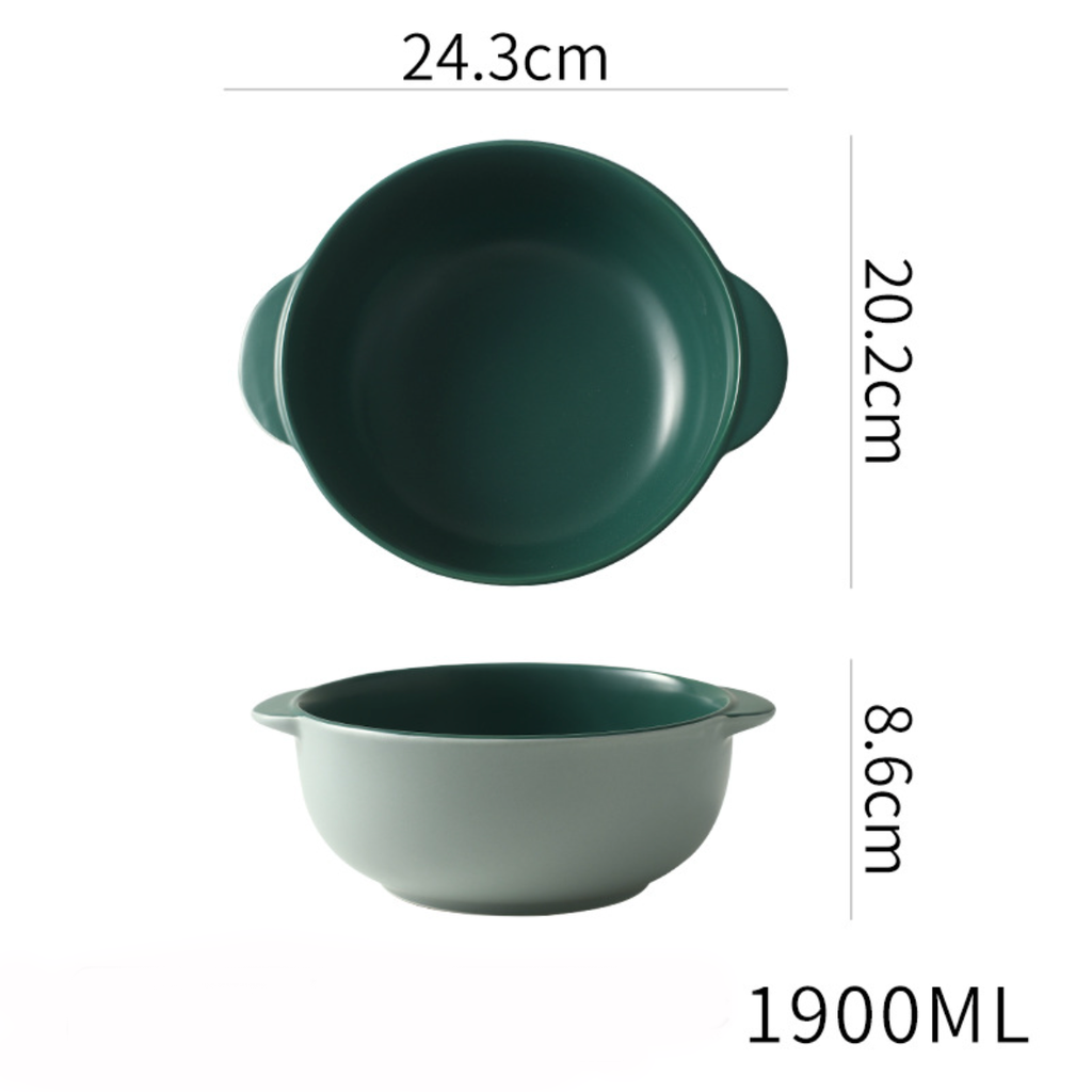 Zoella Ceramic Bowl Green Nestasia