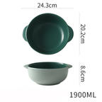 Zoella Ceramic Bowl Green Nestasia