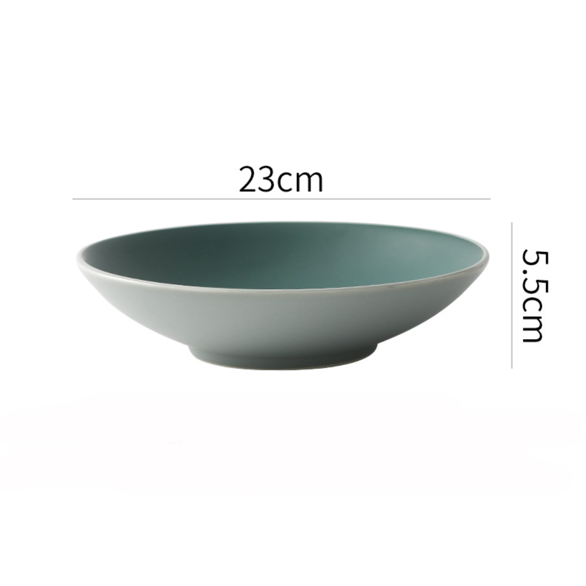Zoella Noodle Plate Green Nestasia