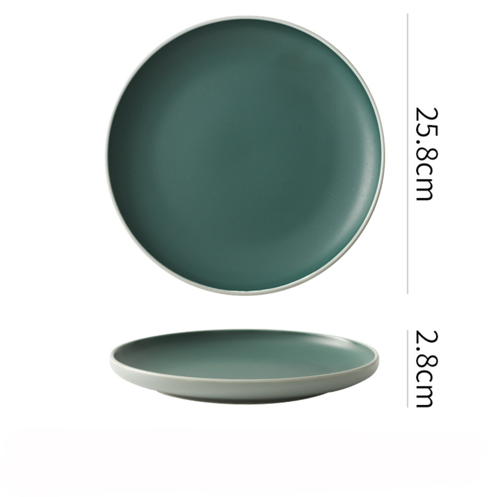 Zoella Dinner Plate Green Nestasia