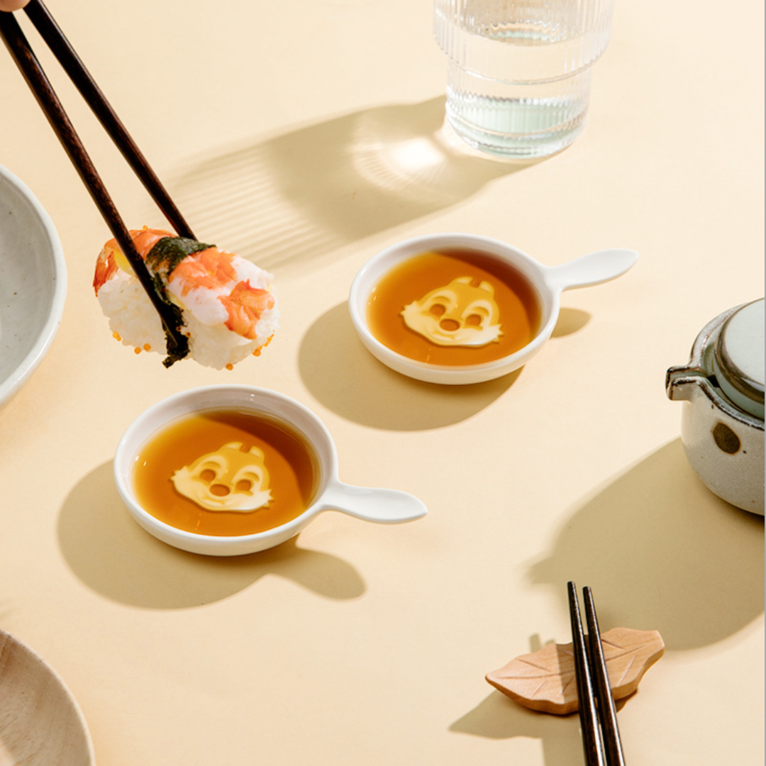 Food Plate Cartoon set of 3 Nestasia