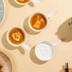Food Plate Cartoon set of 3 Nestasia