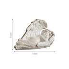 Sleeping Angel Statue White Nestasia