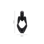 Black Sitting Showpiece Nestasia