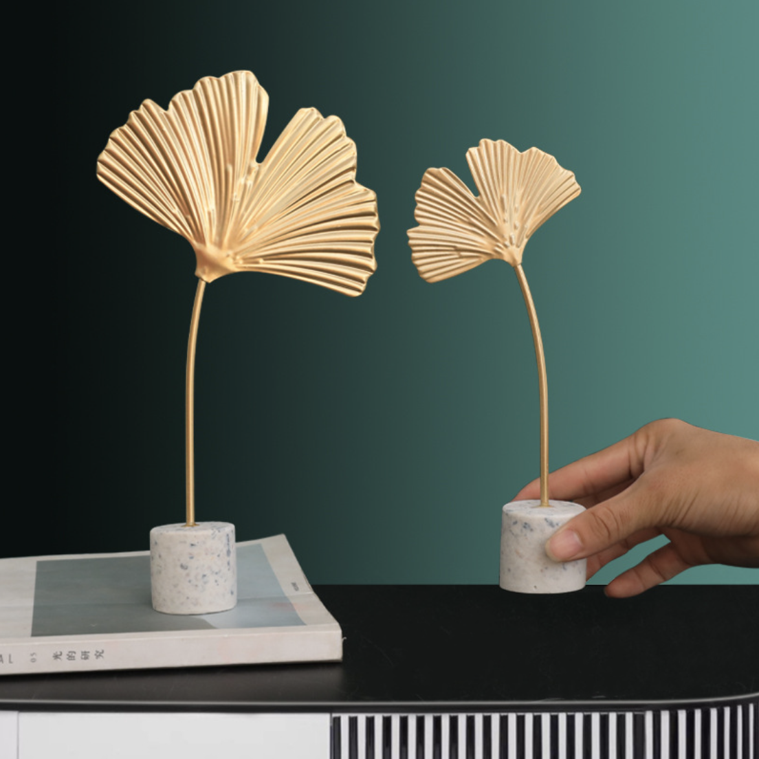Leaf Table Decor Nestasia