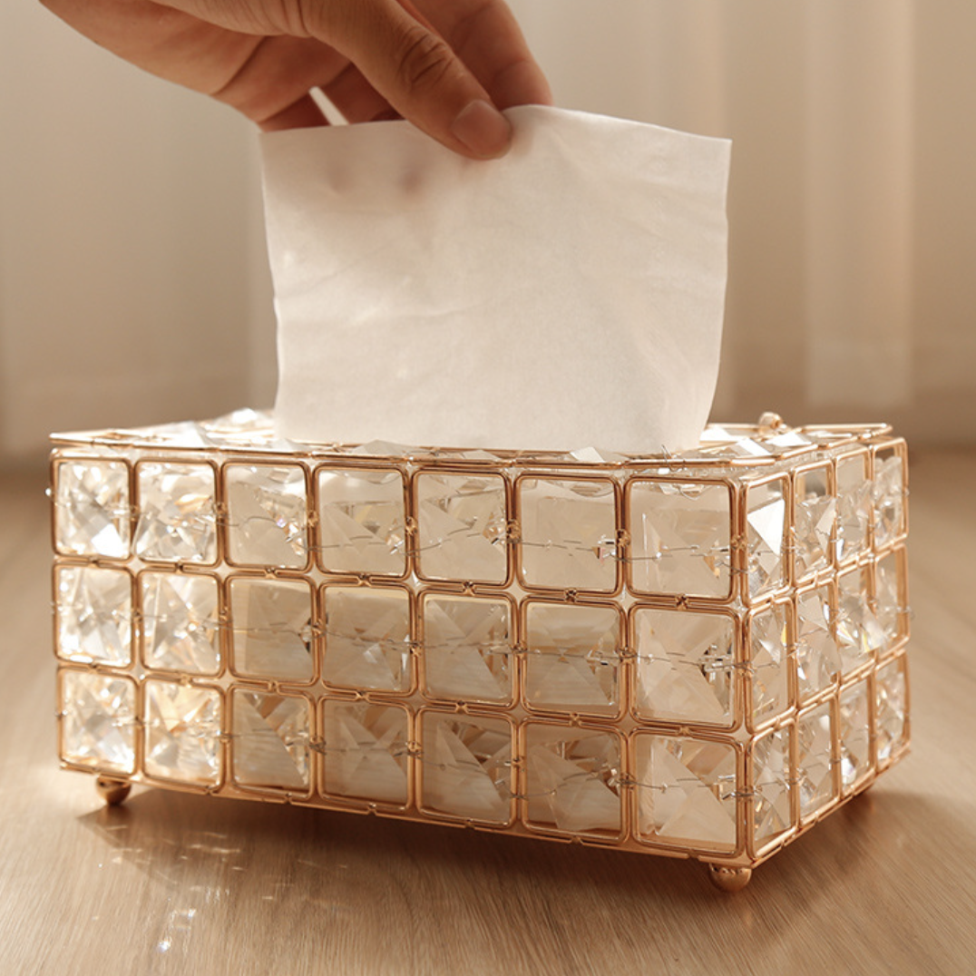 Crystal Tissue Box Nestasia