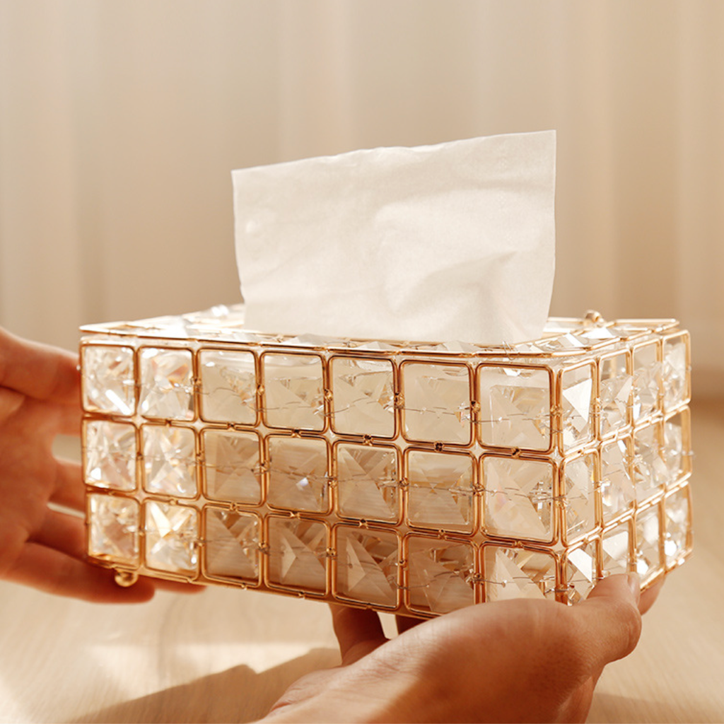 Crystal Tissue Box Nestasia