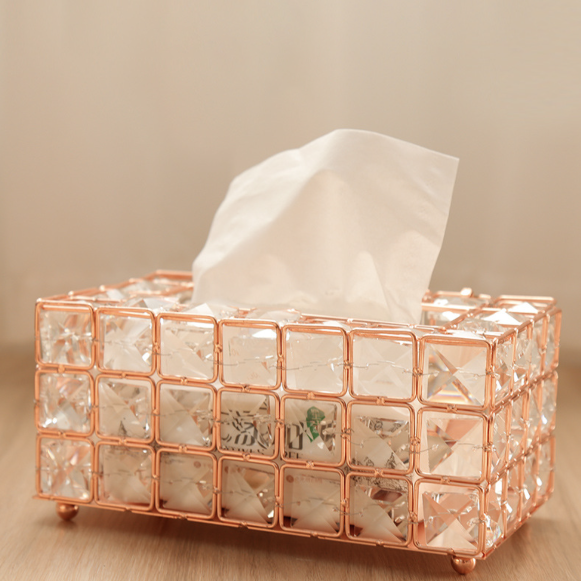 Crystal Tissue Box Nestasia