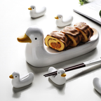 Platter With Chopstick Rest Nestasia