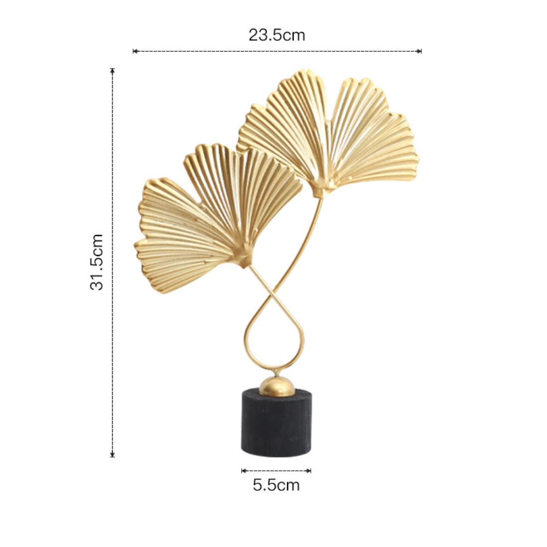 Decorative Leaf Sculpture Nestasia