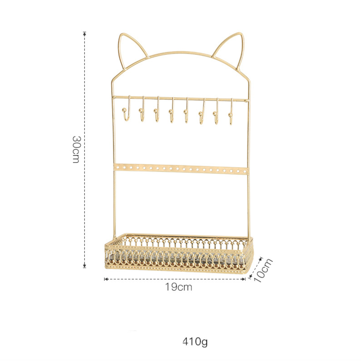 Gold Accessory Display Nestasia