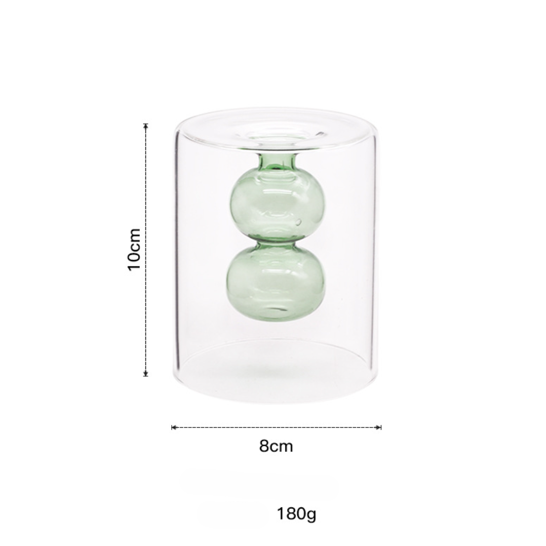 Designer Glass Vase Nestasia