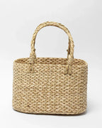 Natural Seagrass Fruit Storage Basket for Gifting, Kitchen, and Home Organization
