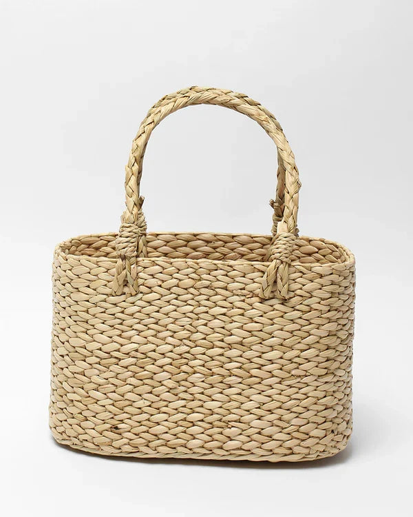 Natural Seagrass Fruit Storage Basket for Gifting, Kitchen, and Home Organization