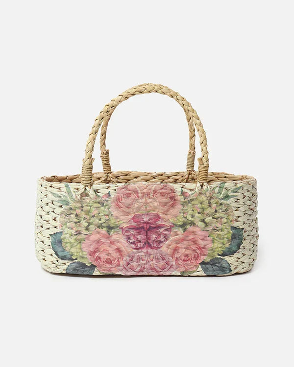 Natural Seagrass Storage Basket for Gifts, Fruits, and Everyday Home Organization
