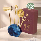 Galaxia Home Bar Tool Set Of 4 With Stand Nestasia