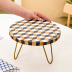 Fusion Mid Century Modern Riser Cake Stand Nestasia