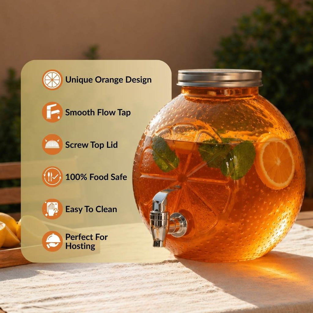 Orange Drink Dispenser 5000ml Nestasia