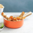 Orange Bowl with Handle Nestasia