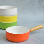 Orange Bowl with Handle Nestasia