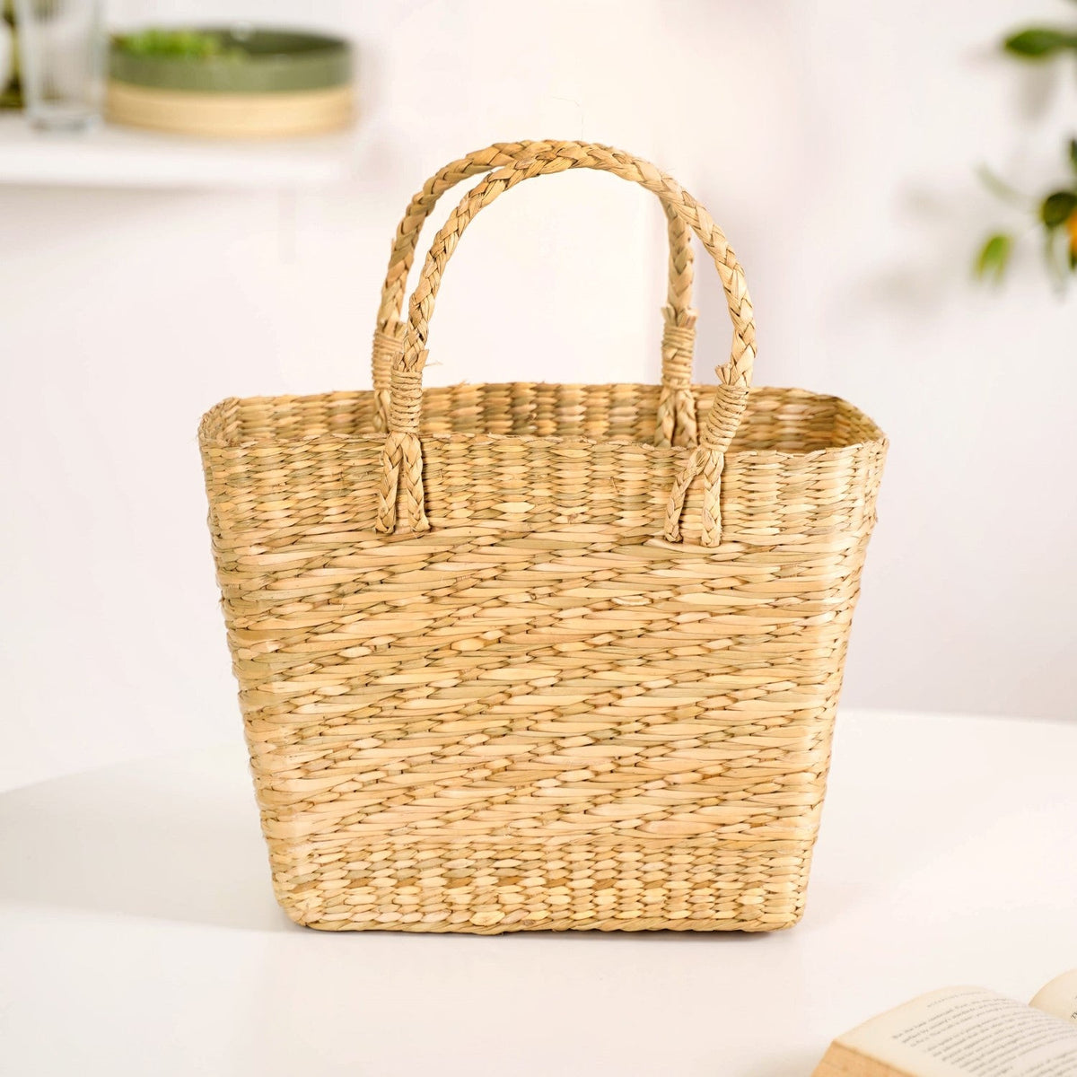 Organic Handwoven Kauna Basket Nestasia
