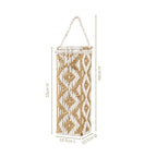 Organic Handwoven Bottle Holder Basket White Nestasia
