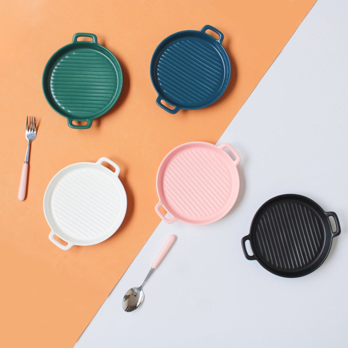 Blue Oven Plate Small Nestasia