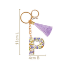 Petals And Glitter P Dual Hook Keychain Nestasia