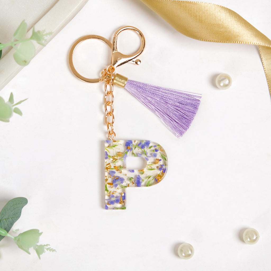 Petals And Glitter P Dual Hook Keychain Nestasia