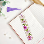 Petaled Pages Bookmark With Tassel Nestasia