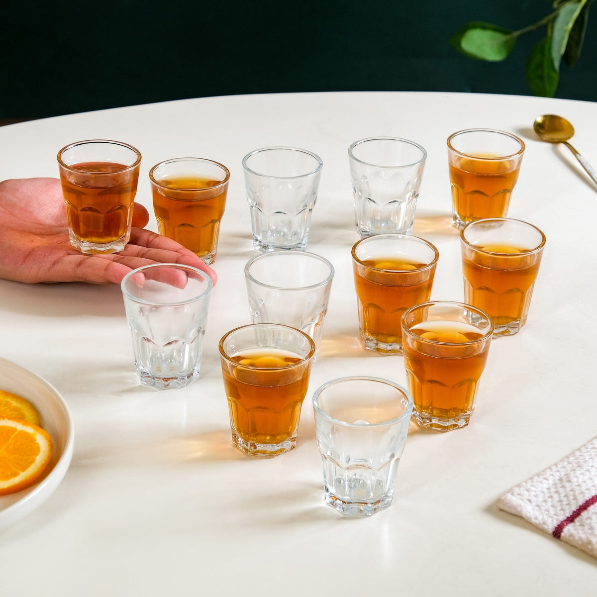 Party Shot Glass Set Of 12 50ml Nestasia