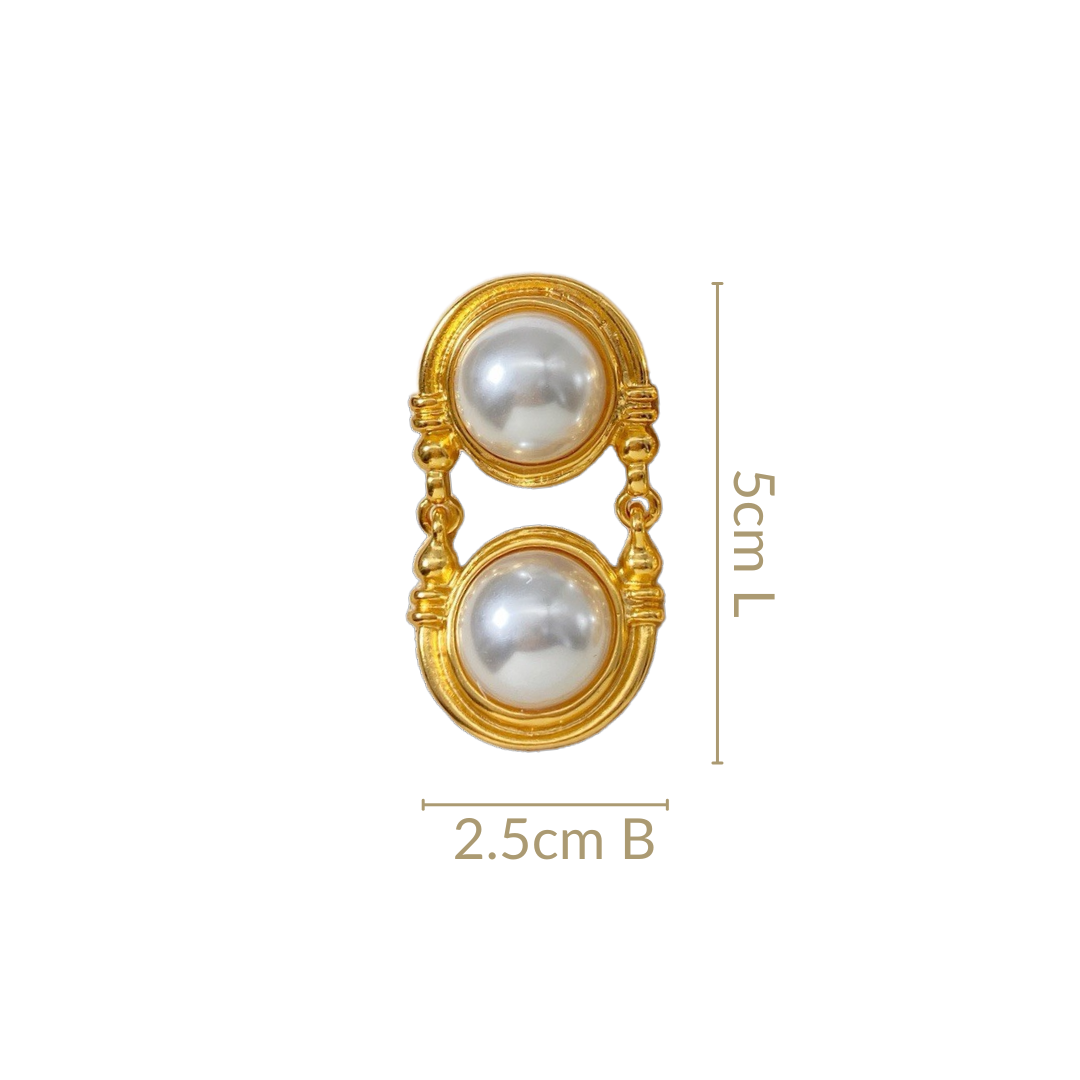 Pearl Luxor Earrings Nestasia