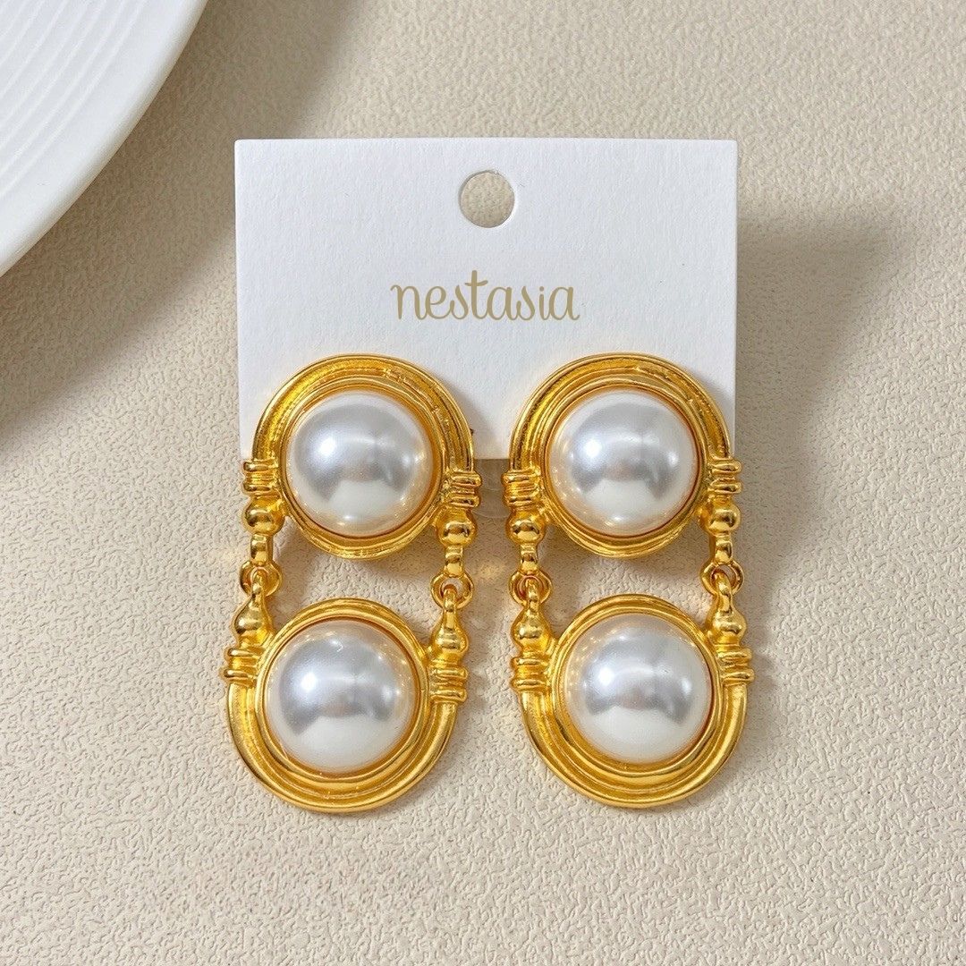 Pearl Luxor Earrings Nestasia