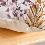 Petal Embroidered Cotton Cushion Cover 50x30cm Nestasia