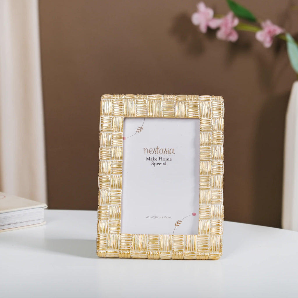 Luxe Resin Photo Frame Small 7.5"x6" Nestasia