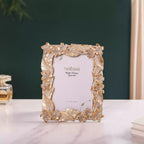 Glam Tropical Picture Frame Gold 9"x7.5" Nestasia