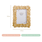 Hibiscus Glam Photo Frame Large 9.5"x7.5" Nestasia