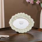 Fern Wreath Oval Photo Frame 8.5"x6.5" Nestasia