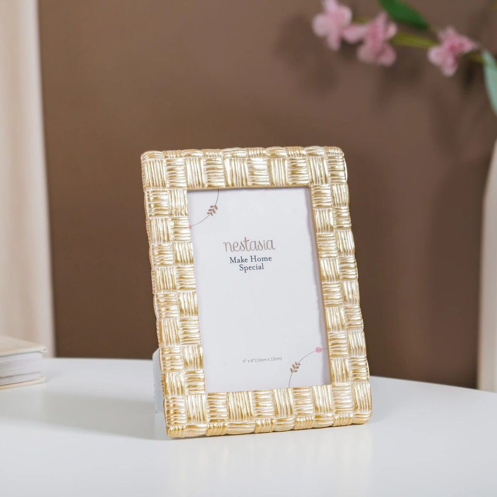 Luxe Resin Photo Frame Small 7.5"x6" Nestasia