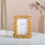 Bronze Floral Family Photo Frame Small 8"x7" Nestasia