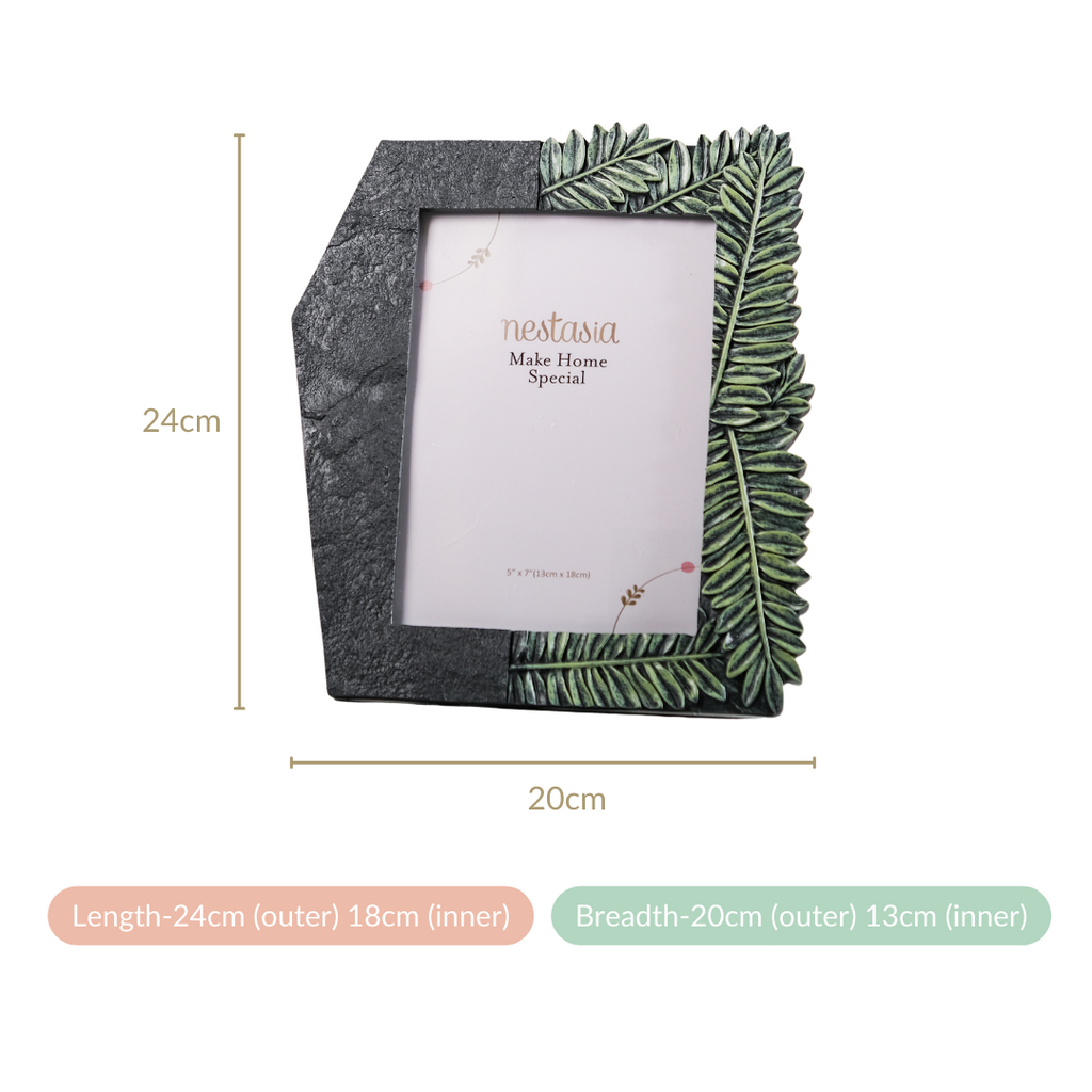 Rainforest Table Photo Frame 9.5"x7.5" Nestasia