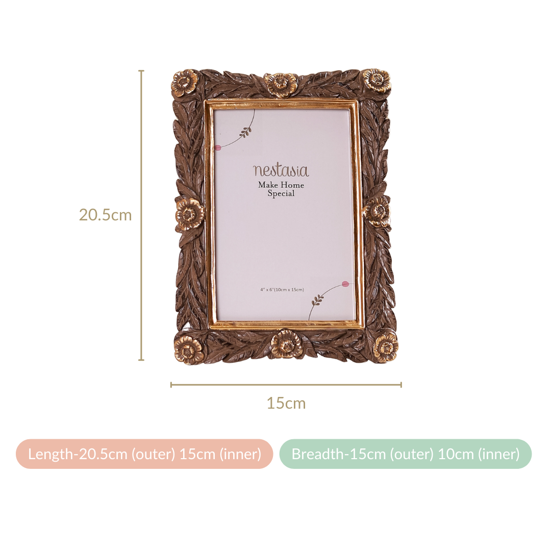 Small Victorian Photo Frame 8"x6" Nestasia