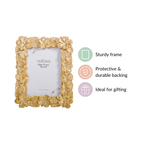 Hibiscus Glam Photo Frame Large 9.5"x7.5" Nestasia