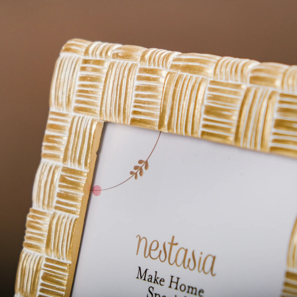 Luxe Resin Photo Frame Small 7.5"x6" Nestasia