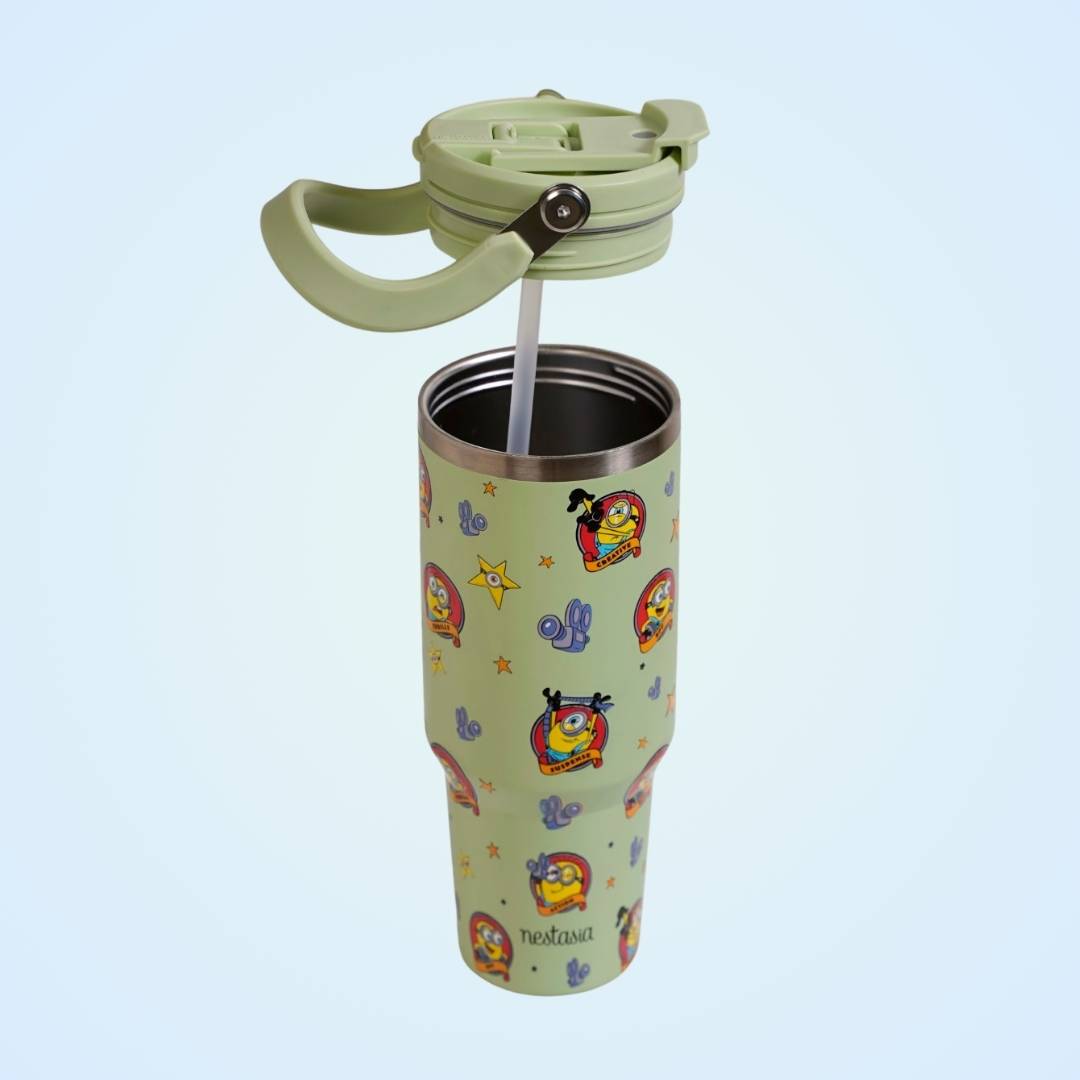 Minions And Monsters Moods PickSip 40 Bottle 1200ml Green Nestasia